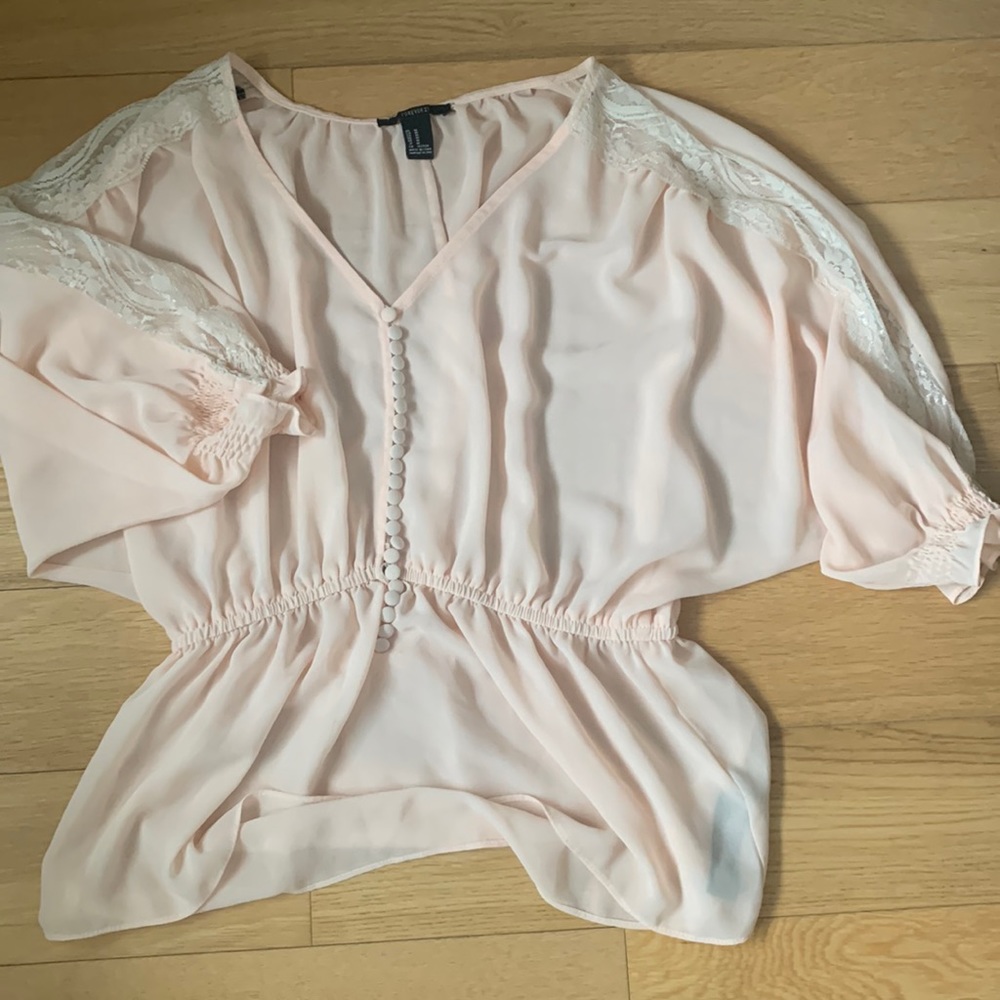 Forever 21 Pink Blouse